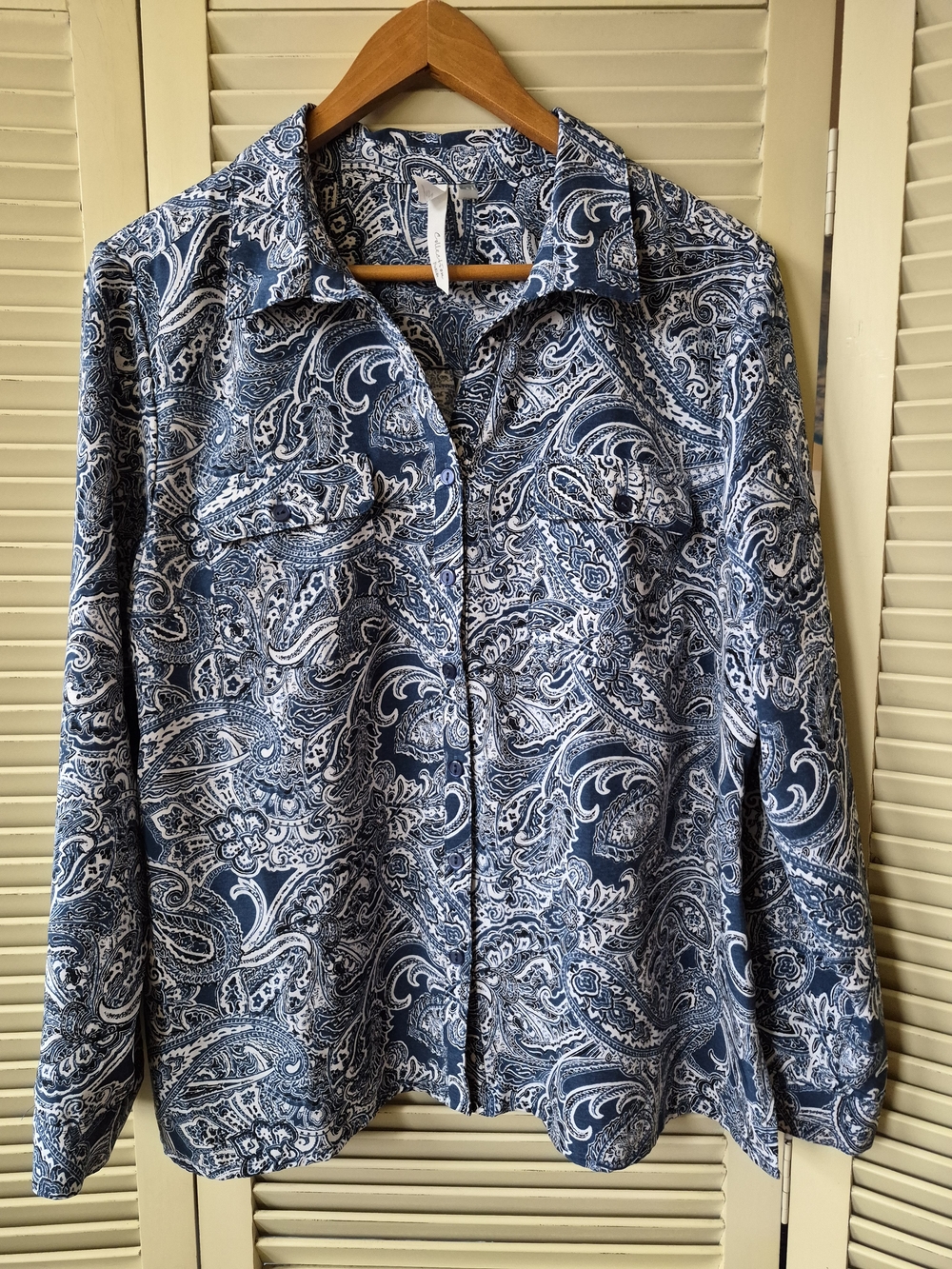 NY Collection Blouse Size Extra Large Petite